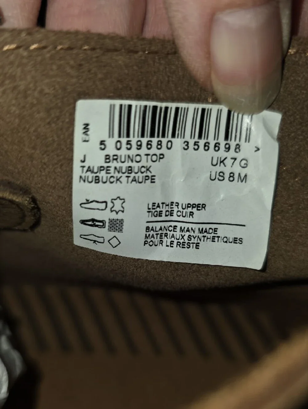 Clarks Bruno Top Men's Taupe Nubuck Chukka Boot Lace-Up NWT Size 8